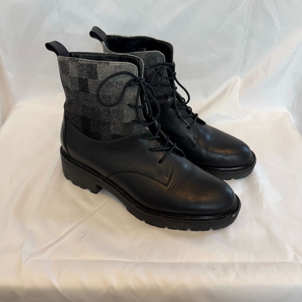 Kelsi Dagger Brooklyn Women's Ankle Combat Boots Size 9